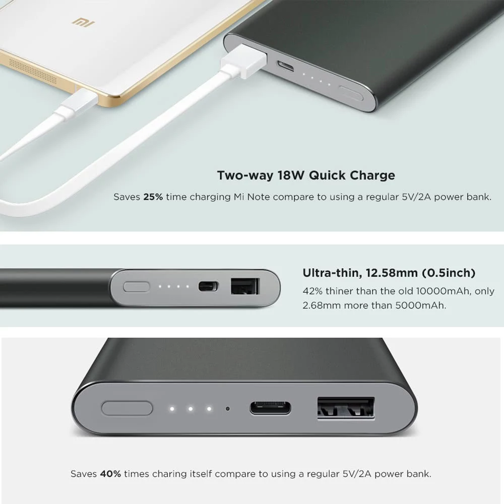 Gadget & Gear - Xiaomi Power Bank 10000 mAh Version 2 Now only Tk 1,450/-  Visit your nearest G&G outlets to grab it !