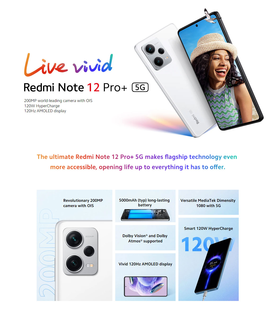 Xiaomi Redmi Note 12 Pro+ 8GB - buy 
